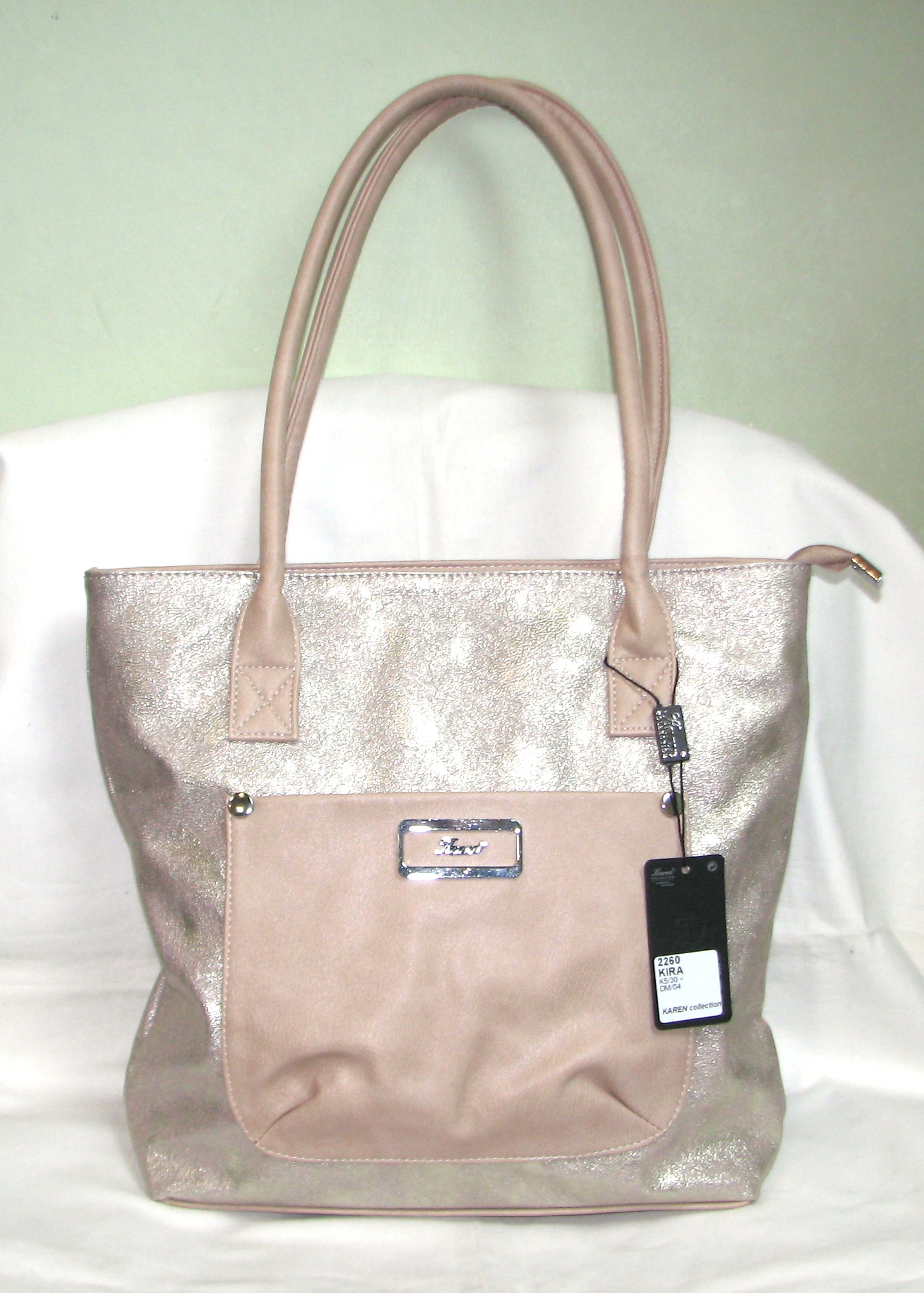 Сумка жіноча  KAREN KIRA 2260 gold pink